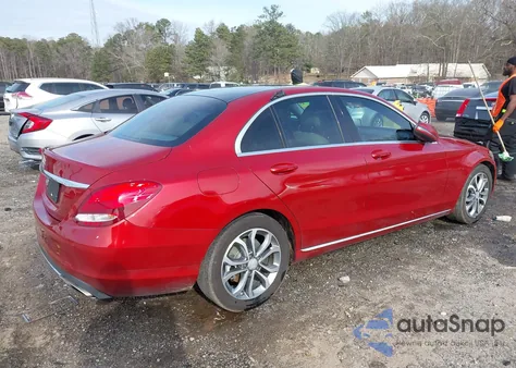 2016 Mercedes-Benz C 300 из США, поврежденный, VIN WDDWF4JB9GR145792